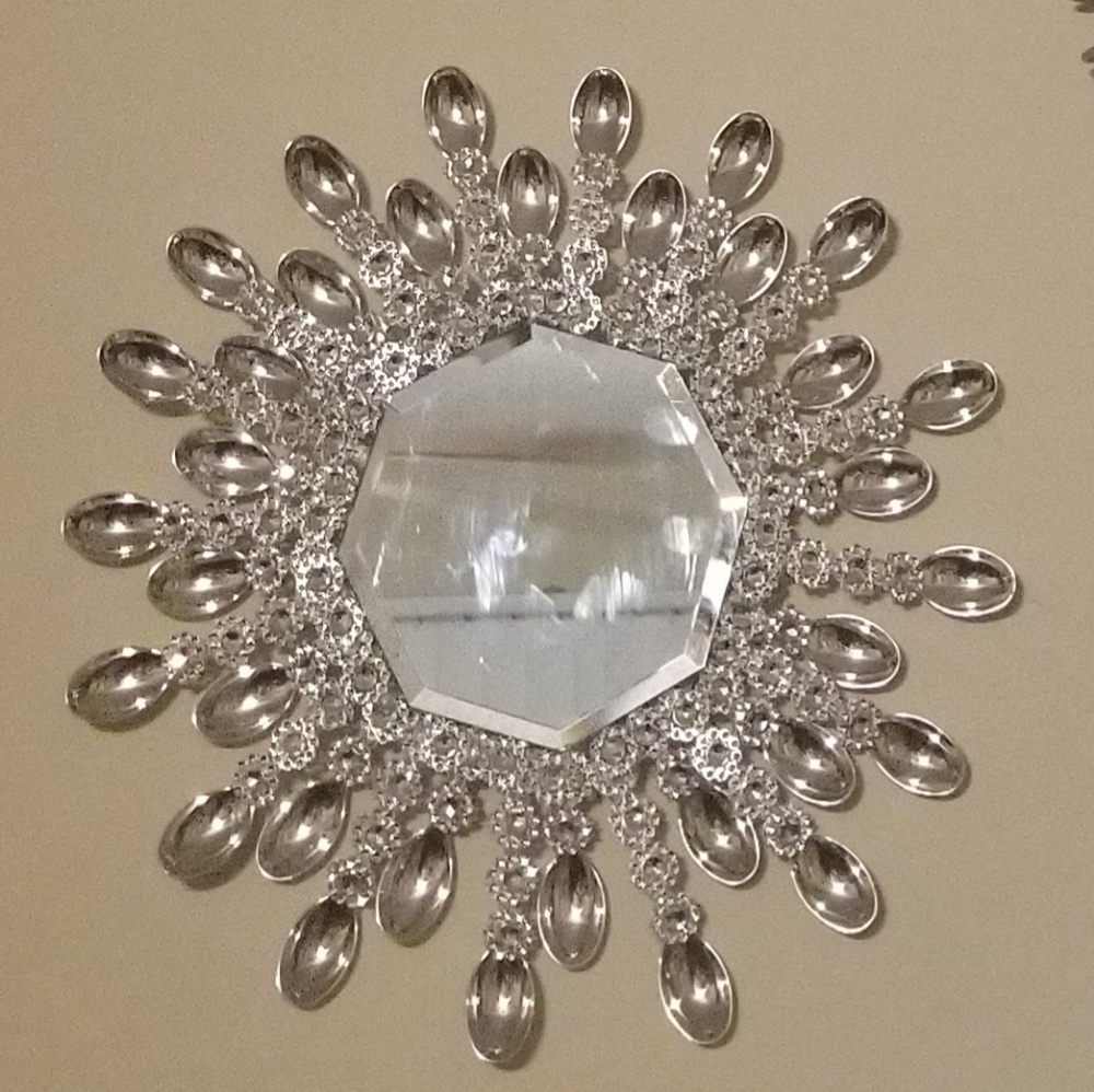 5in Starburst handmade mirror
